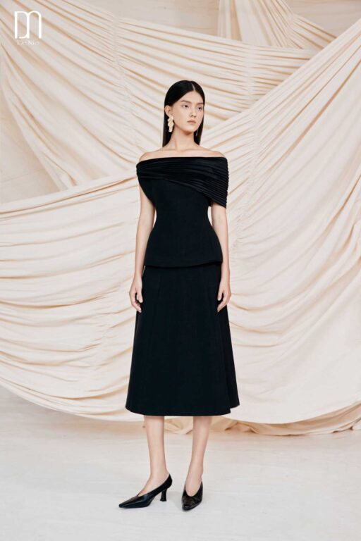 Andiamo Shoulder Dragne Tube Top