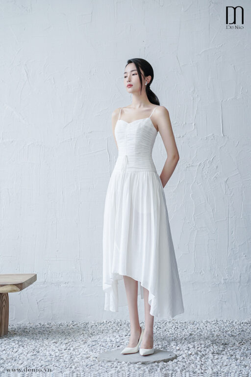 Acacia Sundress With Handicraft Shrink