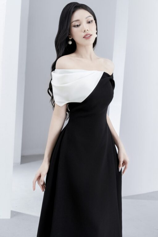 Coco Off Shoulder Dress (Elysian)